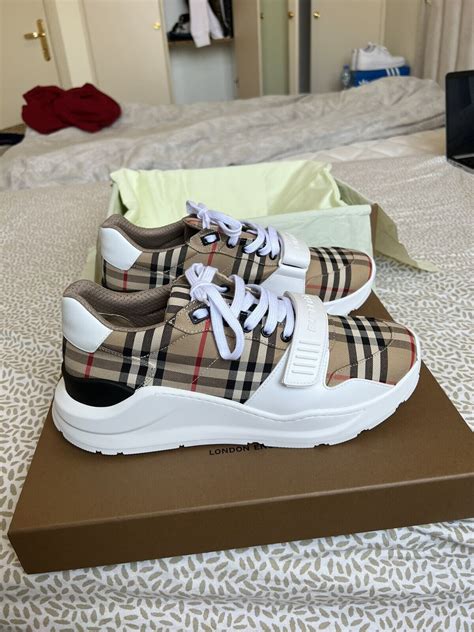 burberry men sneaker|padded classic burberry sneakers men.